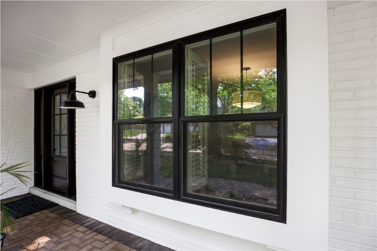 interior home windows with black frames