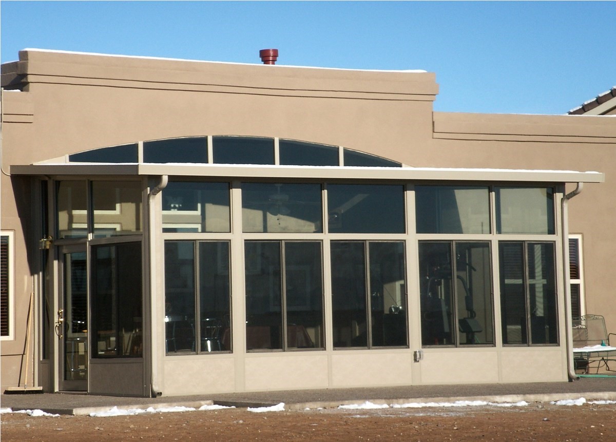 exterior of home with remodeled windows