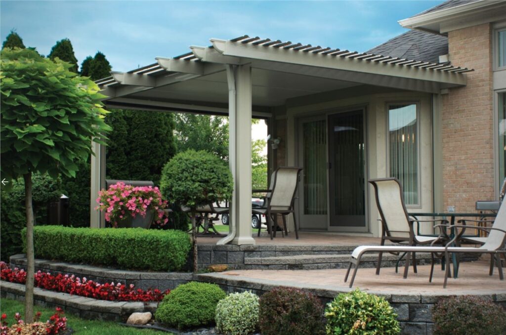 partial shade pergolas outside