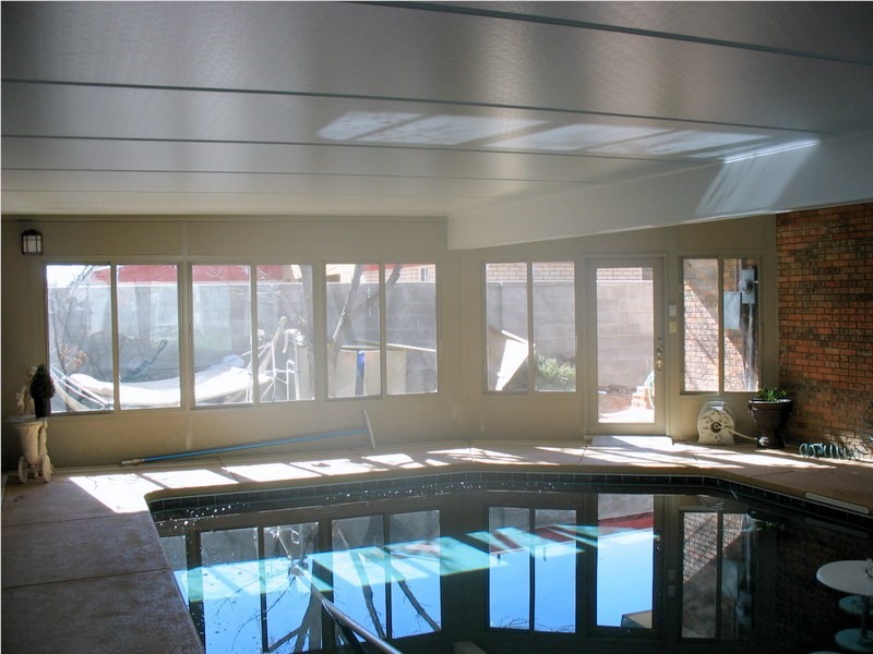 interior pool enclosure