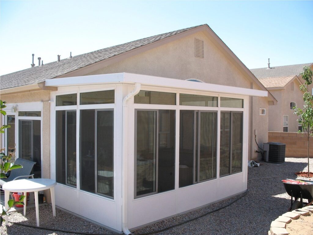 A sunroom