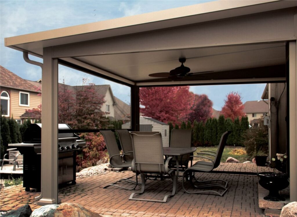 full shade patio cover