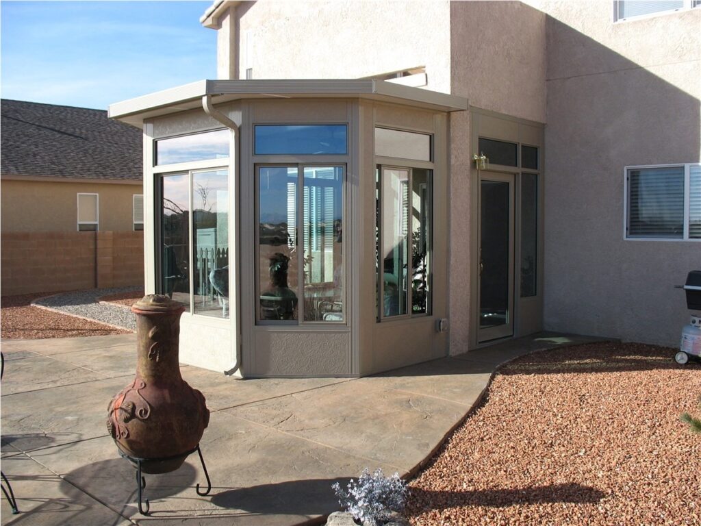 exterior sunroom