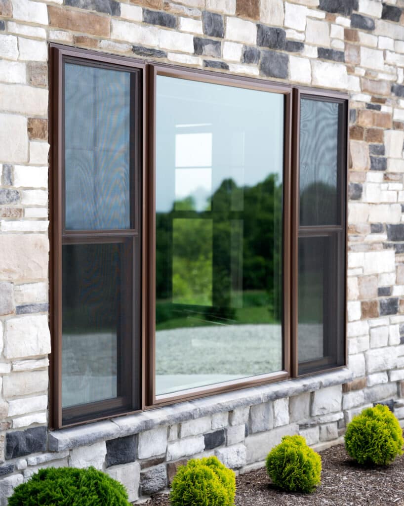 Provia-Endure-Double-Hung-Picture-Tudor-Brown-Cottage-Grids