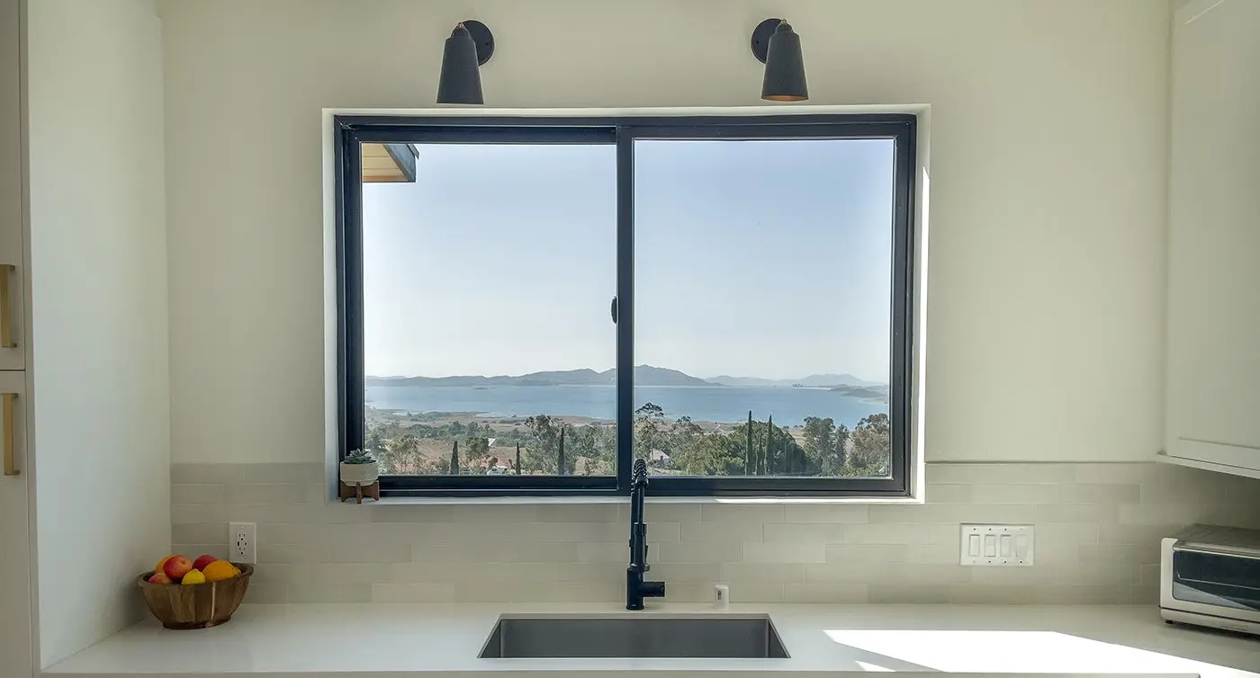 Sliding Window bringing natural light into a home